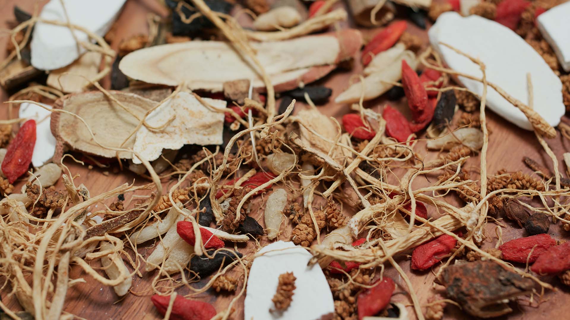 Traditional Chinese herbal medicine tea